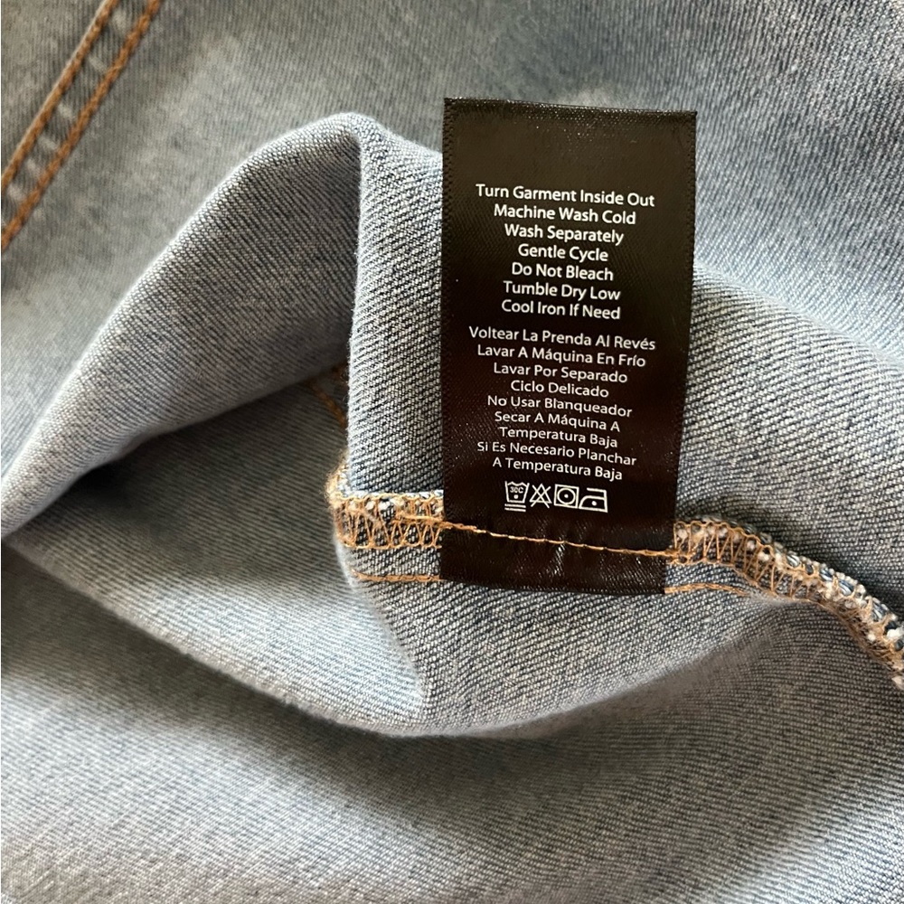 Frye Denim Blue Dress - Picture 7 of 7